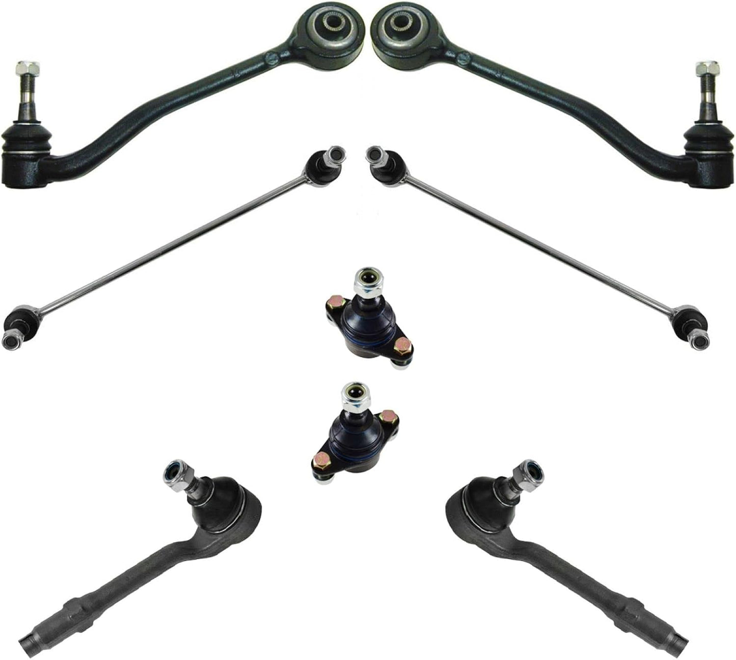 TRQ Front Steering & Suspension Kit for 2000-2003 BMW X5