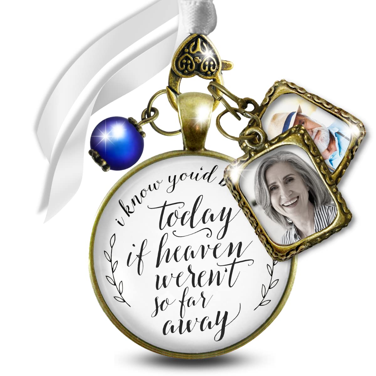 Bouquet Charm Wedding Memory Keepsake for Loved Ones Missed
