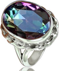 Natural Ruby Gemstone Ring for Women 925 Sterling Silver - Handmade