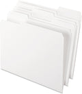 Pendaflex Two-Tone Color File Folders Letter Size - Clean White Tabs