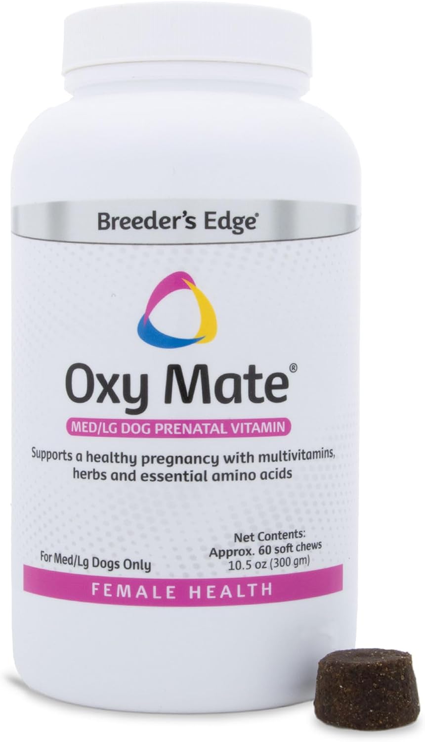 Breeder's Edge Oxy Mate Prenatal Vitamins for Pregnant Pets