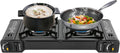 Portable Dual Burner Stove - Cook Anywhere!