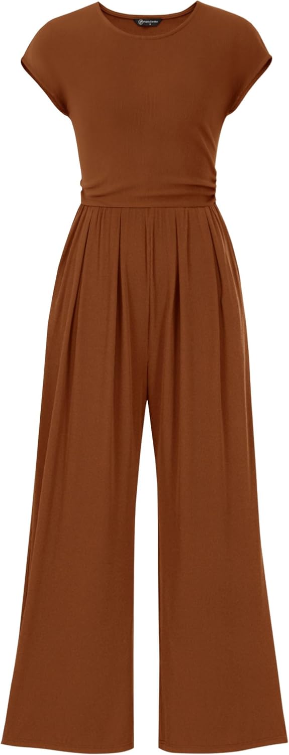 PRETTYGARDEN Summer Jumpsuits for Women: Elegant Casual Style