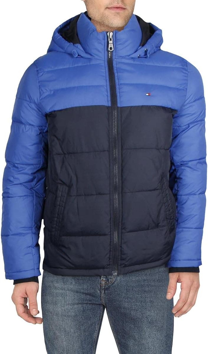 Tommy Hilfiger Men's Down Alternative Hooded Puffer Jacket Review