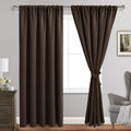 JIUZHEN Blackout Curtains for Bedroom - 60 Inch Wide