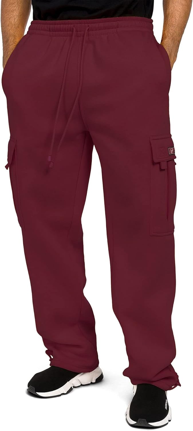 G-Style USA Men's Solid Fleece Heavyweight Cargo Pants Review