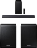 HW-B550F Soundbar with Subwoofer and Wireless Rear Kit - Black