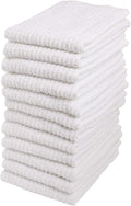 Bar Mop Cleaning Kitchen Dish Cloth Towels Set of 12 - Super Absorbent