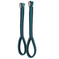 Kids Universal Paracord Headrest Grab Handles - Teal