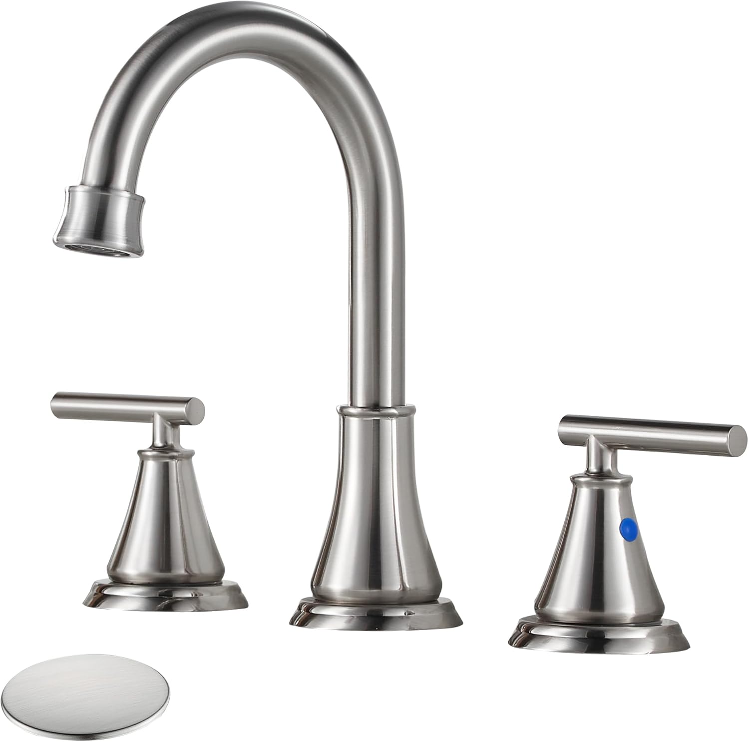 Fransiton 8 Inch Widespread Bathroom Sink Faucet for Easy Use