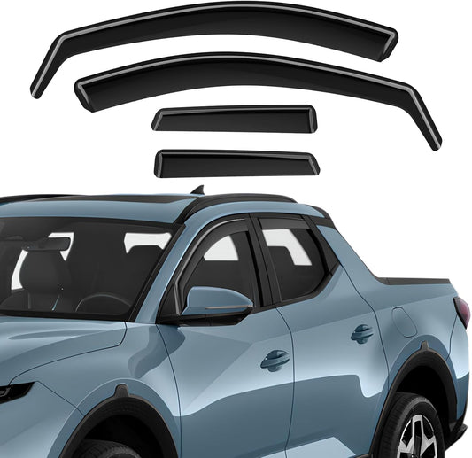 In-Channel Rain Guards for Hyundai Santa Cruz 2022-2024 Models