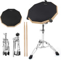Horse Practice Drum Pad 12 in Double Sided Kit - Quiet, Portable