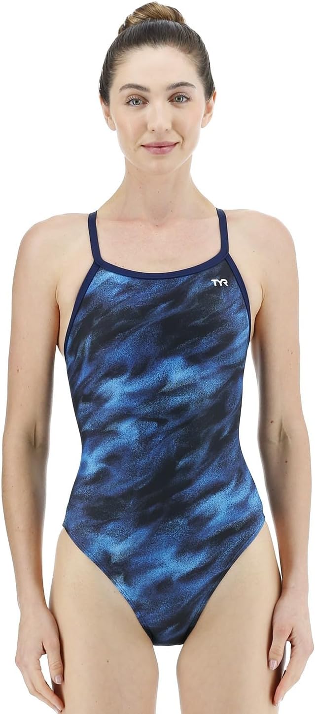 TYR Women's Durafast Elite Diamondfit Swimsuit for Athletes