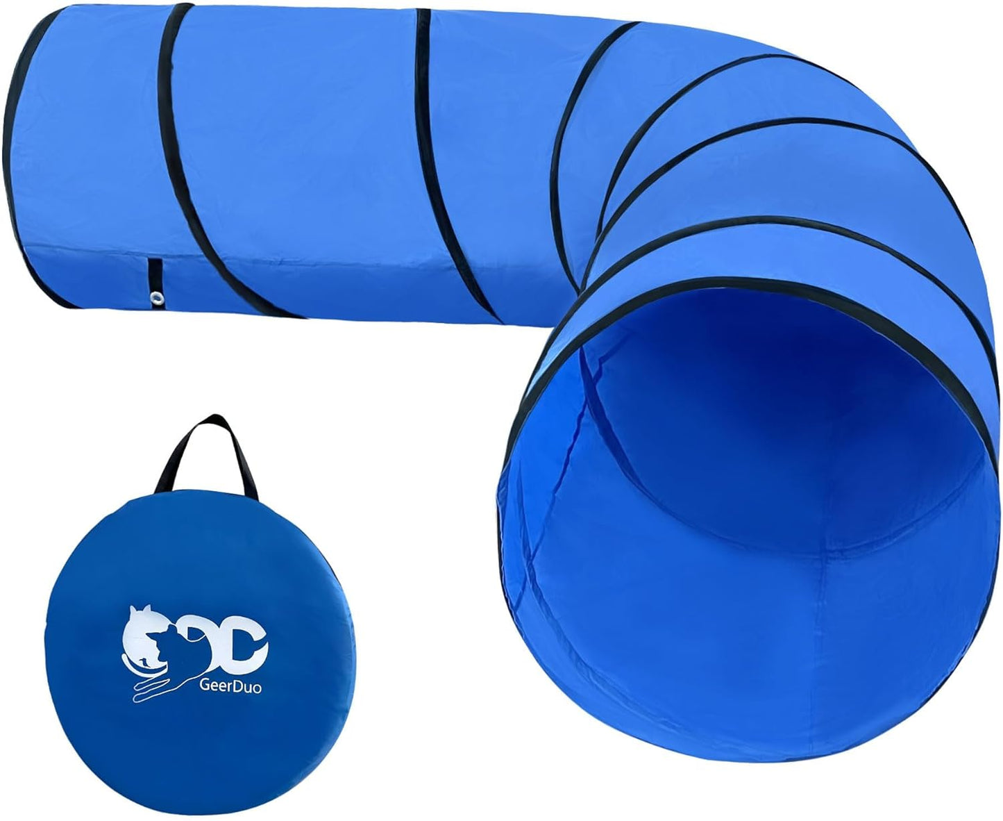 Dog Agility Tunnel for Training and Fun with Carry Bag
