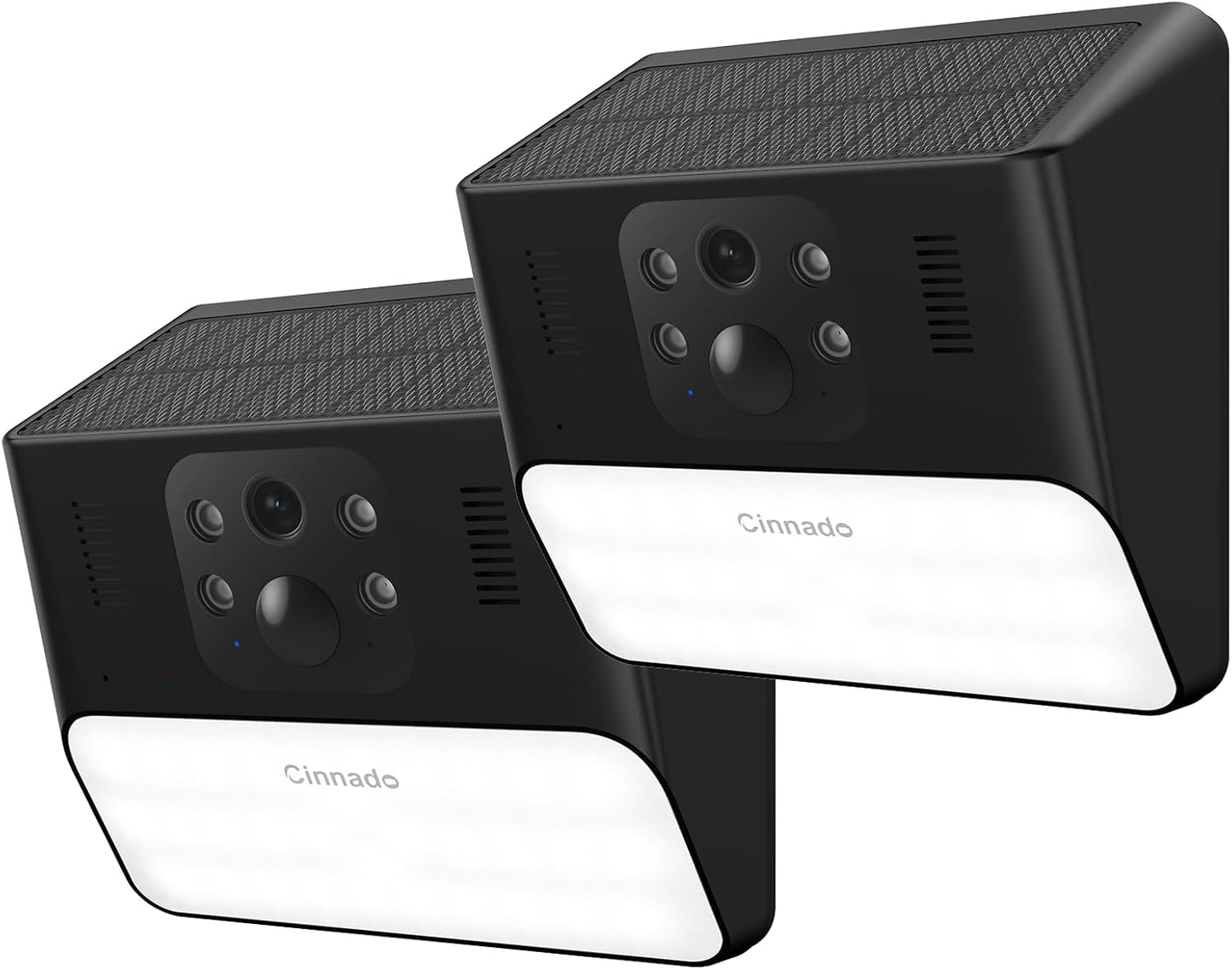Outdoor Camera Wireless 2K Solar Wall Light for Home Security