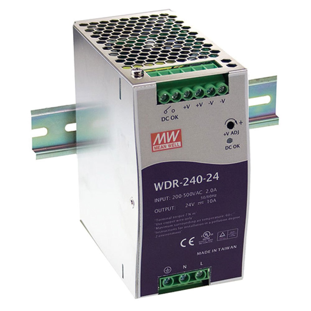MEAN WELL WDR-240-24 Power Supply for Reliable Performance
