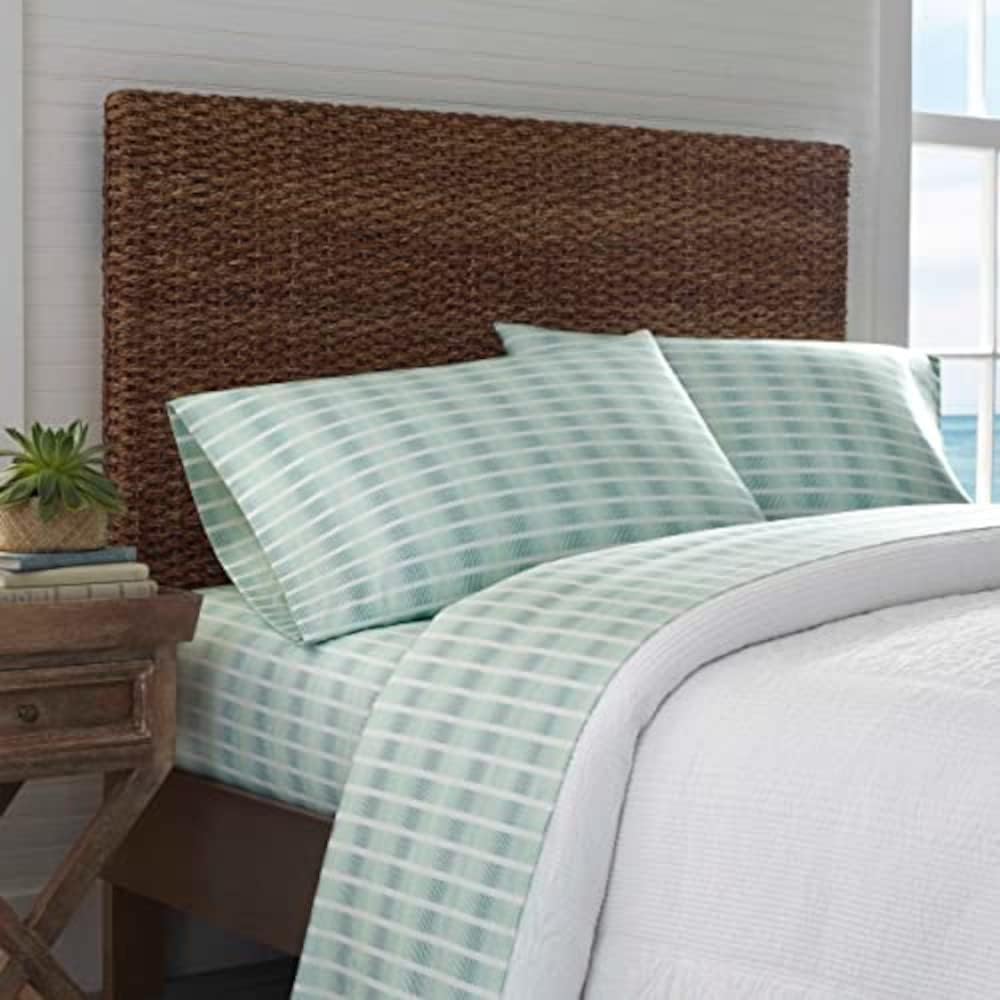Tommy Bahama Queen Sheets Set - Silky Lightweight Bedding