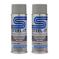 Steel-It 1002D Polyurethane Aerosol 2-Pack - Weldable Industrial Coat