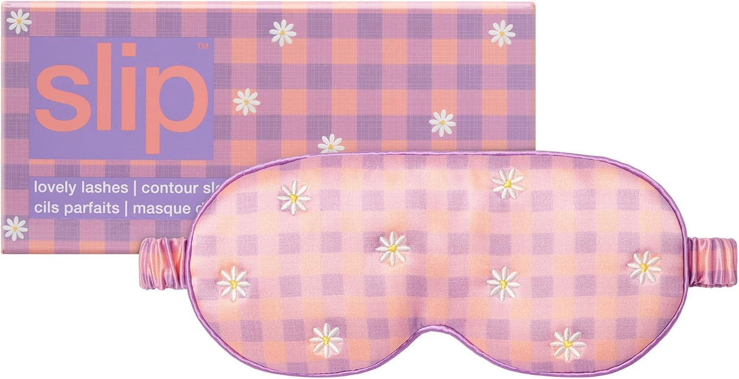 Slip Pure Silk Contour Sleep Mask for Delicate Lashes Comfort