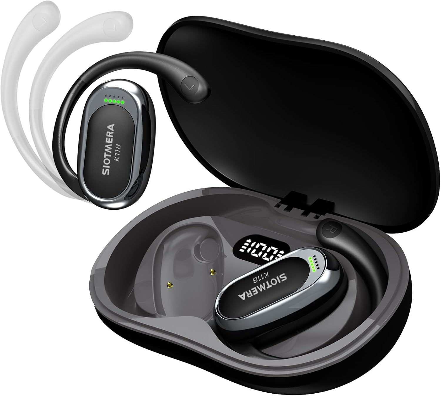 SIOTMERA Real Time Translation Earbuds - 144 Languages, Offline Support