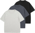 Men's Cotton T-Shirts Oversized Unisex Short Sleeve Crew Neck