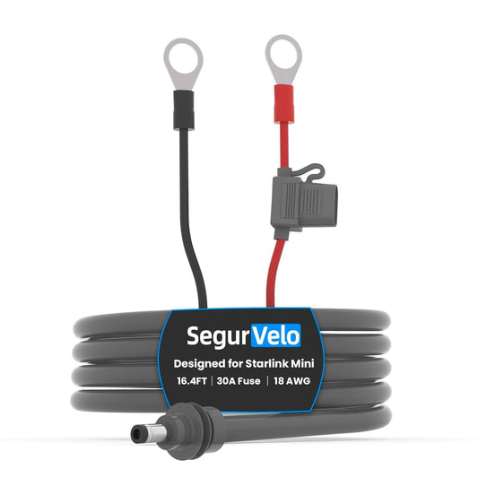 Starlink Mini O Ring to DC Connectors Extension Cable for Power