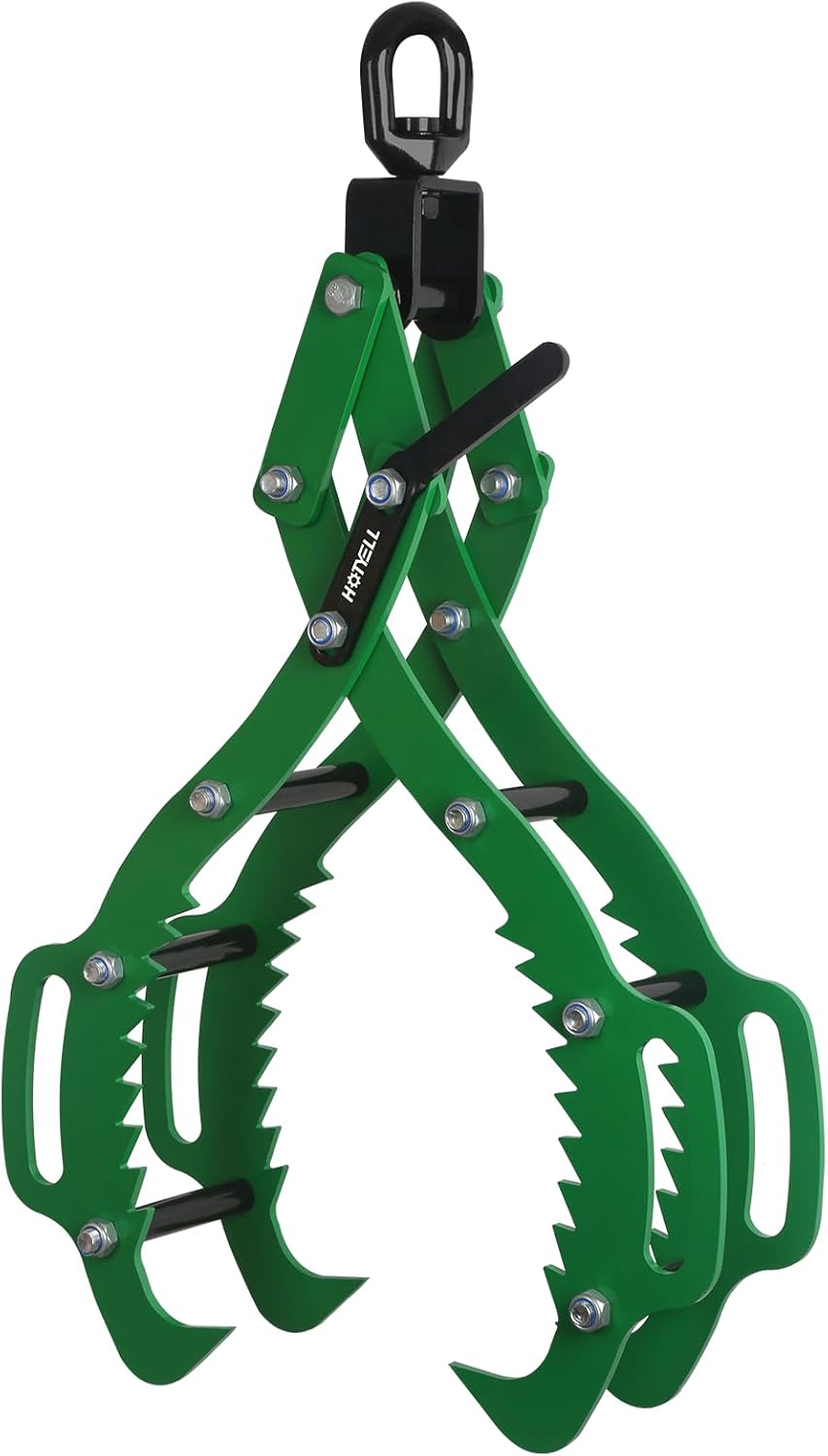 Log Lifting Tongs for Efficient Handling of Heavy Logs