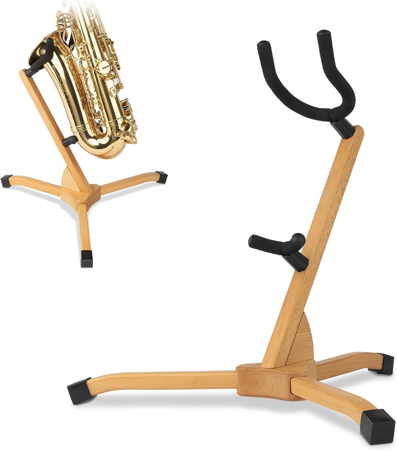 STRICH Saxophone Stand Display Holder for Alto and Tenor Sax