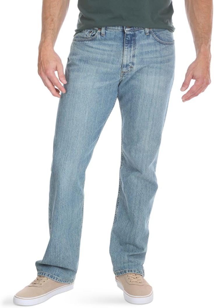 Wrangler Authentics Men's Regular Fit Comfort Flex Waist Jean Review