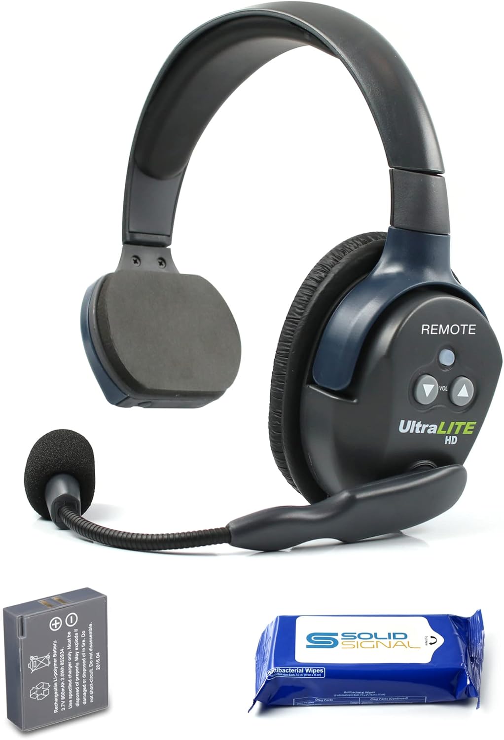 Eartec ULSR Ultralite HD Single Ear Headset for Clear Communication