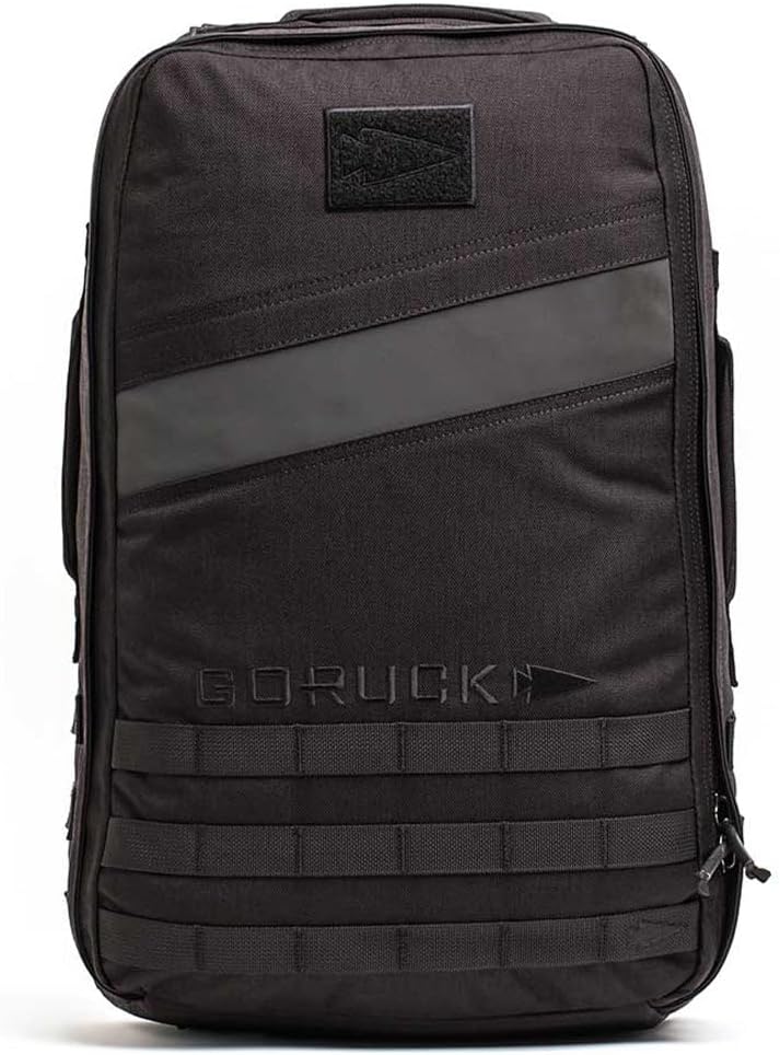 GORUCK Rucker 4.0 25L Black - Ultimate Rucking Backpack