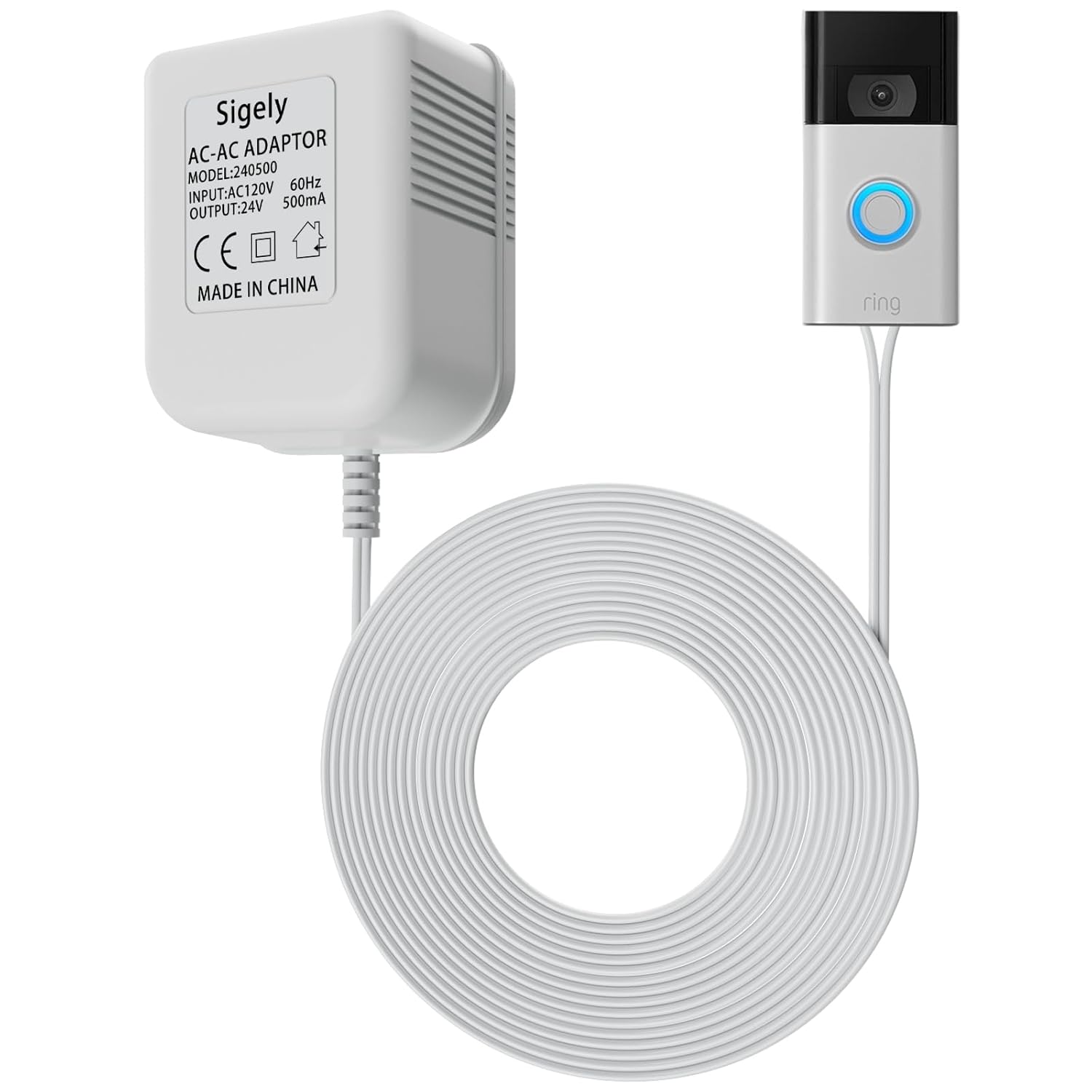 Upgrade Your Doorbell Power with SigeIy 24V Transformer