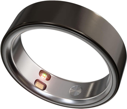 Smart Ring Health Tracker with Vibration Alerts for Women