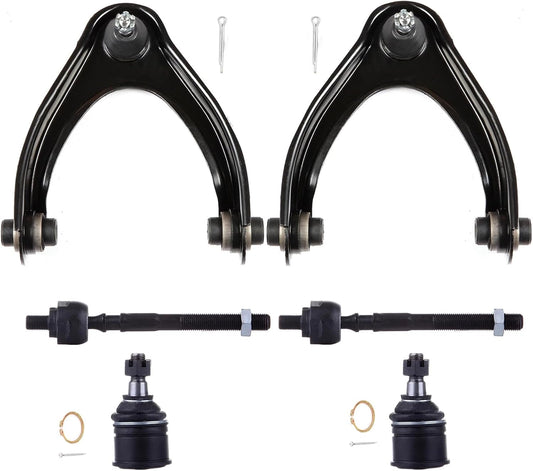 6pc Suspension Control Arm Ball Joint Tie Rod End for Honda Civic