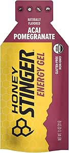 Honey Stinger Organic Acai Pomegranate Energy Gel for Athletes