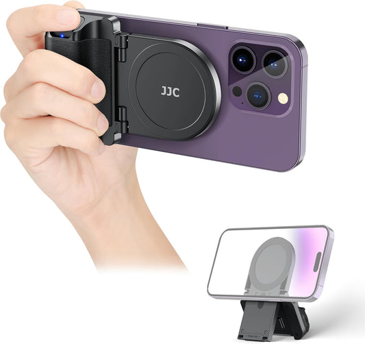 Magnetic Phone Camera Grip with Remote Shutter