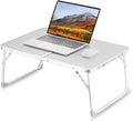 Foldable Laptop Table for Bed - Portable Fold-Up Lap Desk for Work