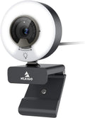 1080P 60FPS Webcam with Light and Privacy Shutter - Clear Meetings