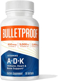 Bulletproof Vitamins A-D-K Softgels, 30 Count - Immune & Bone Support