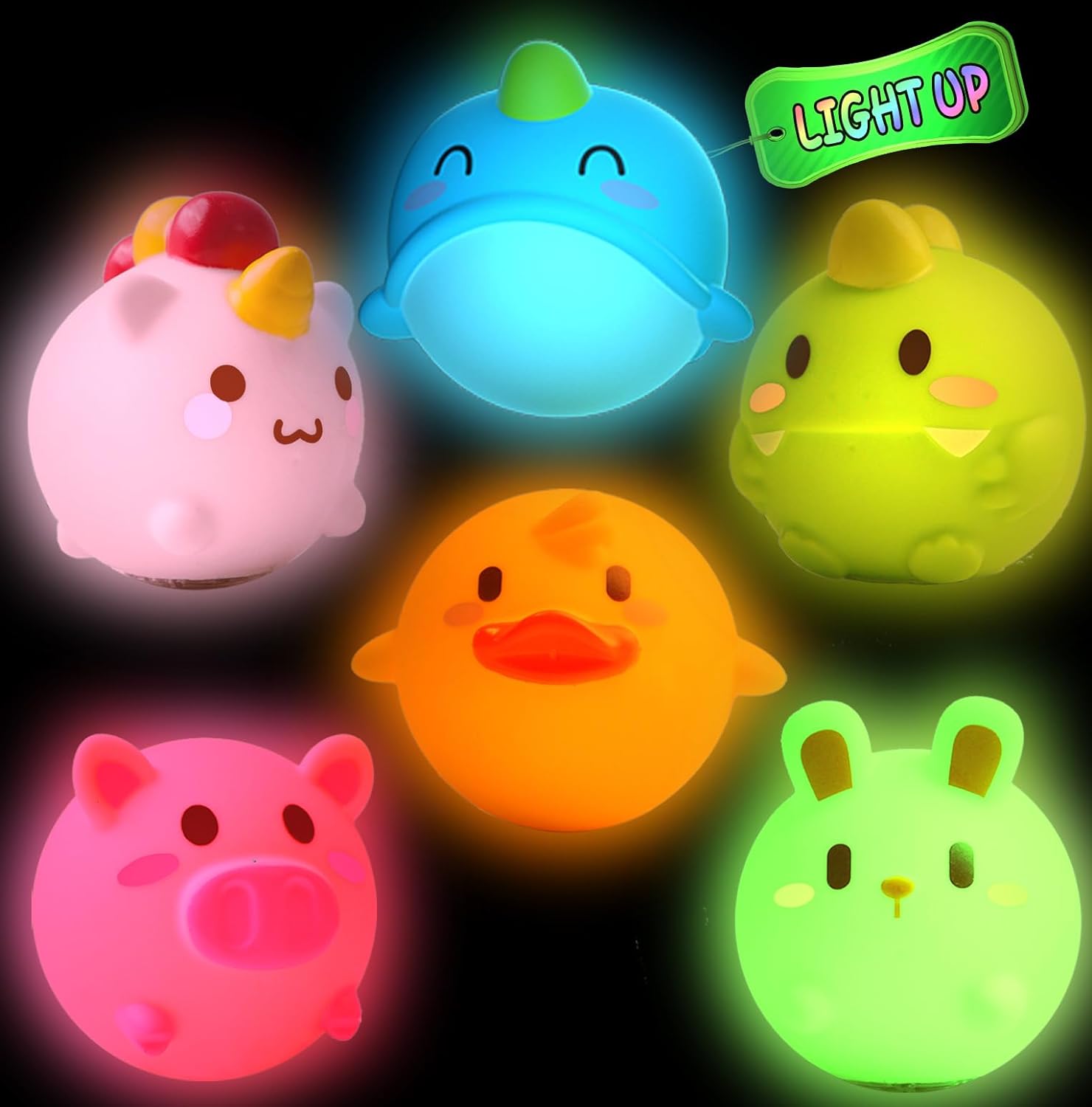 Light Up Animal Bath Toys for Safe & Fun Bathtime!