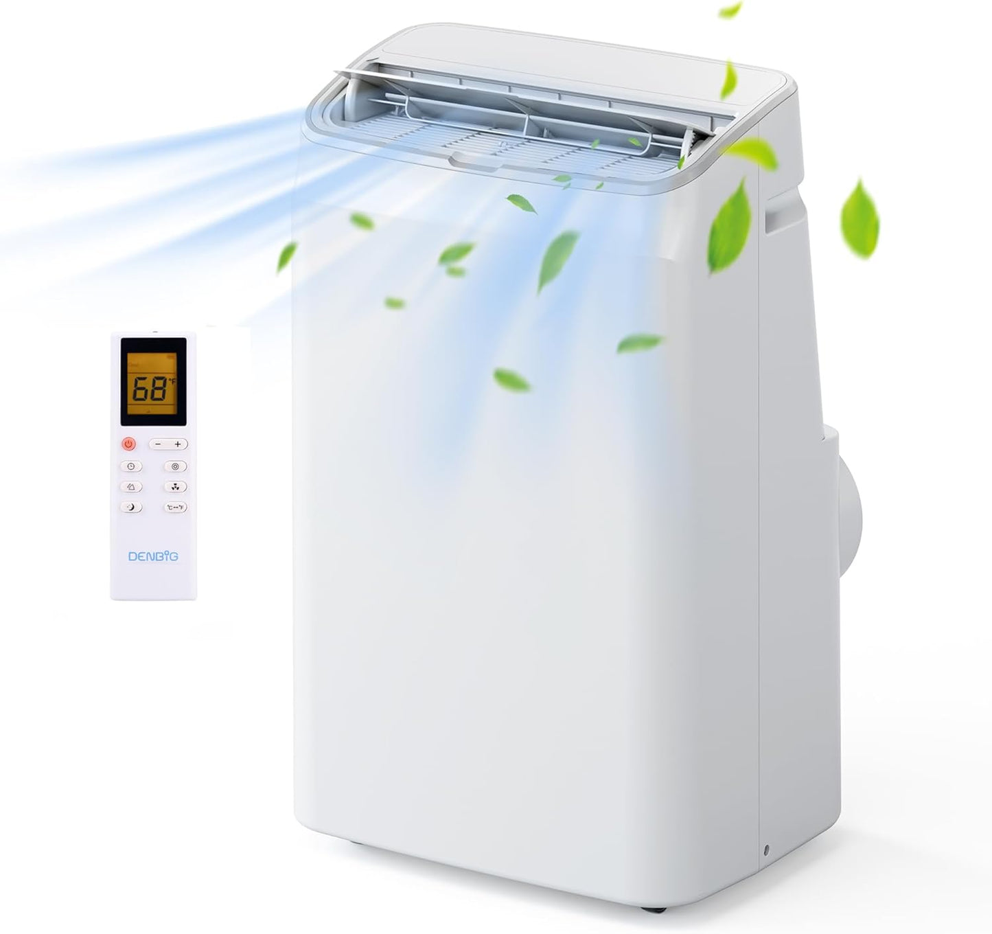 15,000 BTU Portable AC - Cool 500 Sq. Ft. with Dehumidifier & Remote