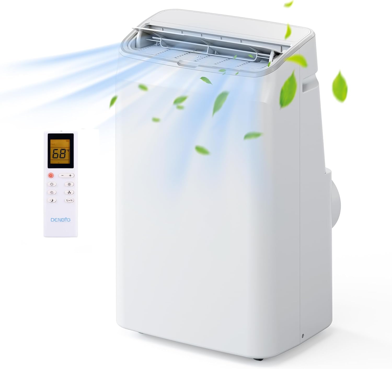 15,000 BTU Portable AC - Cool 500 Sq. Ft. with Dehumidifier & Remote