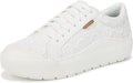 Dr. Scholl's Women's Time Off Sneaker - Comfortable Retro Platform toe