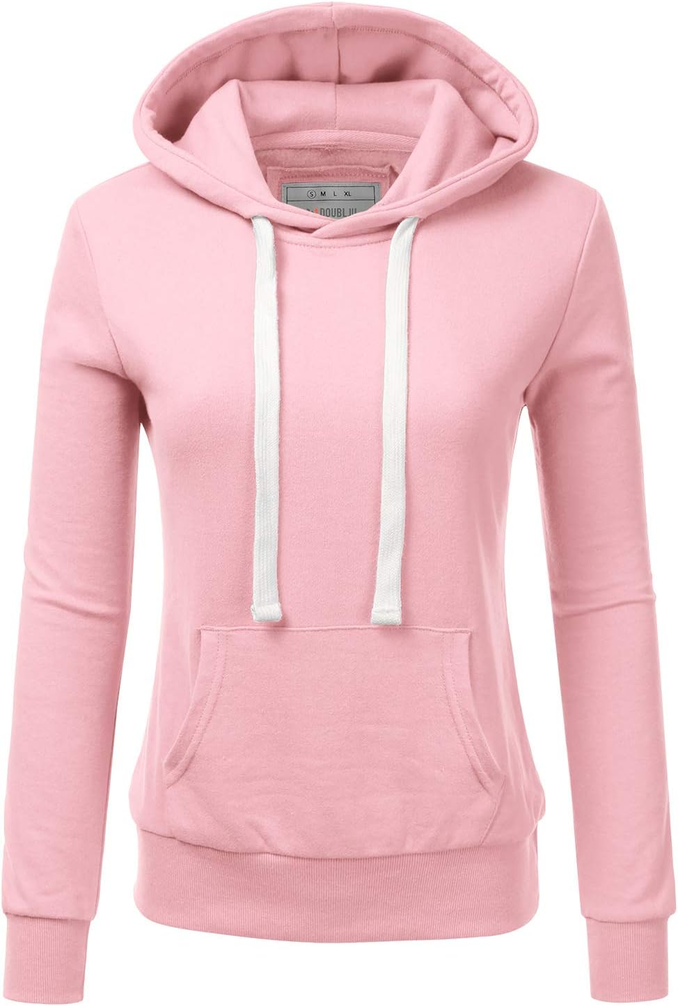 DOUBLJU Basic Lightweight Pullover Sweater Top for Women