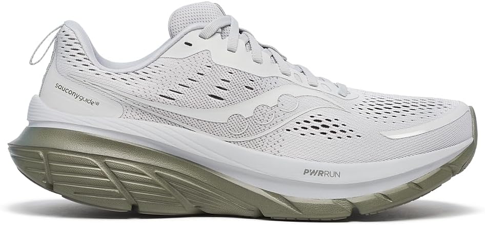 Saucony Men's Guide 18 Sneaker: Maximal Cushioning for Comfort