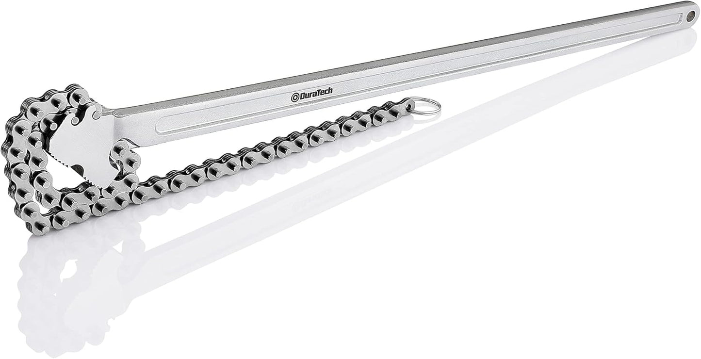 DURATECH 24 Inch Chain Wrench for Auto Mechanics and Plumbers
