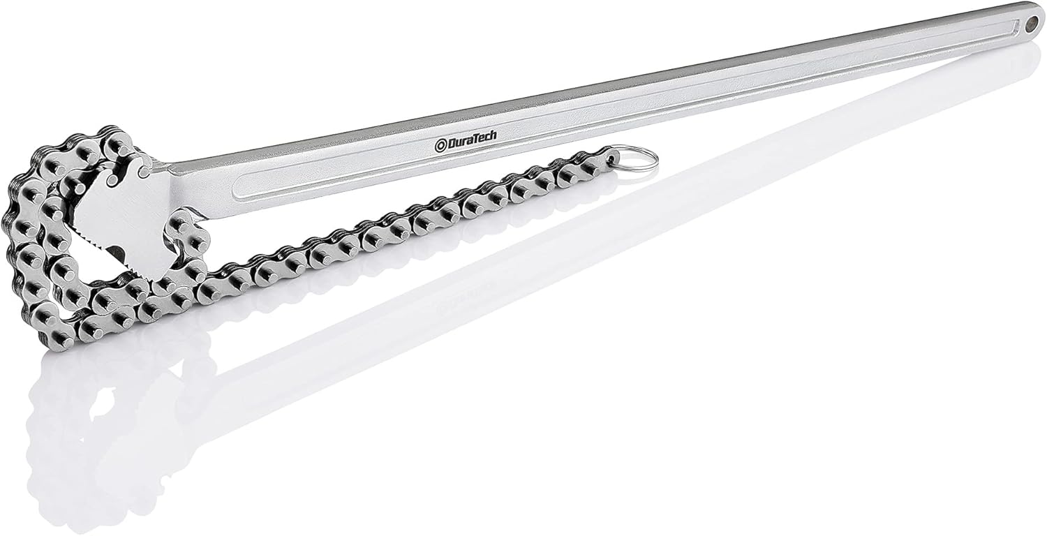 DURATECH 24 Inch Chain Wrench for Auto Mechanics and Plumbers