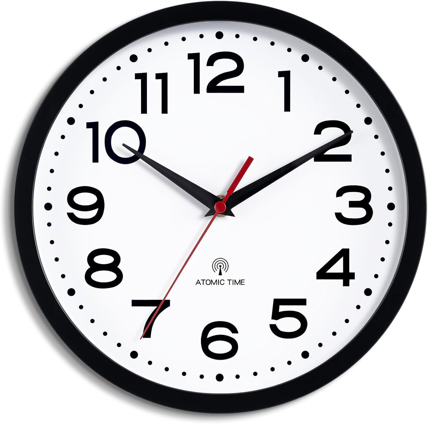 Atomic Wall Clock 14 Inch for Home and Office Decor