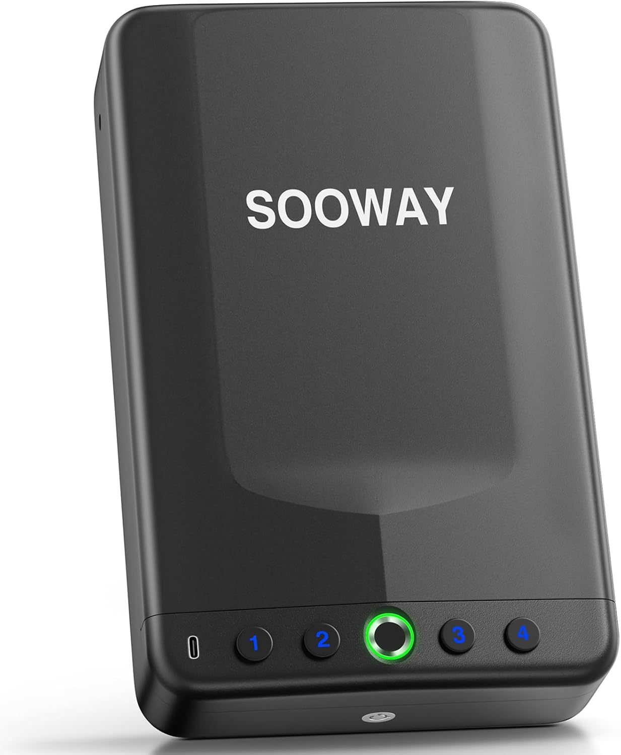 SOOWAY Biometric Gun Safe for Handgun - Portable Security