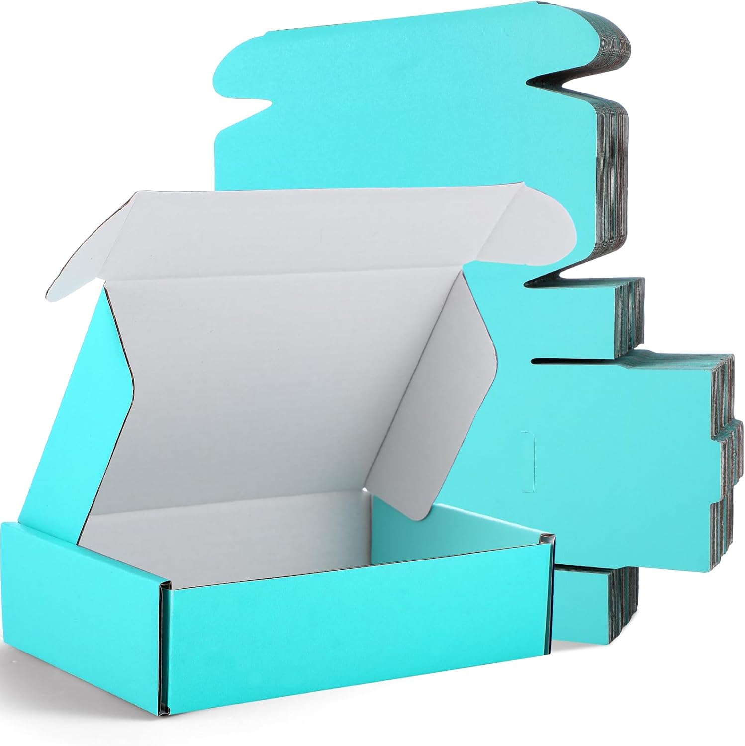 Spakon 50 Packs Shipping Boxes for Small Business Packaging